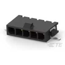 TE Connectivity-2-1445100-5 Embases de raccordement et réceptacles PCB Conn Wire to Board HDR 5 POS 3mm Solder RA SMD Tape
