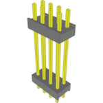 Conn Board Stacker HDR 8 POS 2.54mm Solder ST Top Entry Thru-Hole Bulk