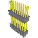 Conn Board Stacker HDR 18 POS 1.27mm Solder ST Top Entry Thru-Hole FLEX STACK™ Layer