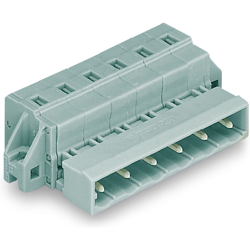 WAGO-731-616/019-000 连接器接线板 Conn PC Terminal Block M 16 POS 7.5mm Spring Clamp ST Cable Mount 15A Box