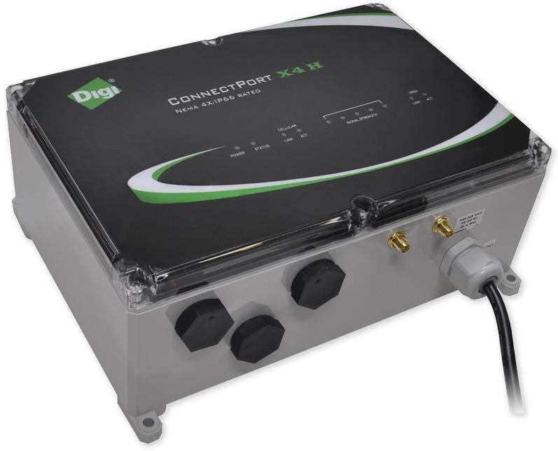 Digi International-X4H-Z1U-L301-US Netzwerk-Gateways ConnectPort X4H -Digi XBee Zigbee to Ethernet and Cellular (LTE)