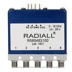 Radiall-R585413030 HF-Schalter RF Switch DP3T 0MHz to 18GHz 60dB