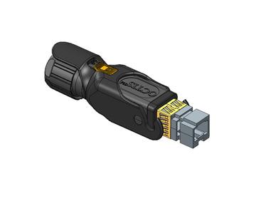 Amphenol Communications Solutions-10135742-101LF Steckverbinder, Telefon und Telekommunikation OCTIS™ - RJ45, Input Output Connectors, Octis plug kit without RJ45 connector,Right (R) pitch 26mm
