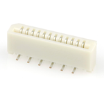 Conn FFC/FPC Connector SKT 12 POS 1mm Solder ST SMD Easy-On T/R