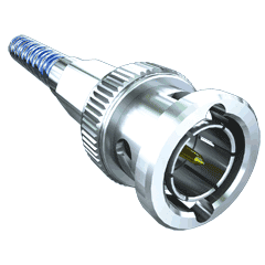 Samtec-BNC7T-P-C-N-RA-CA6-CAP RF-Steckverbinder 75 Ohm Die Cast BNC to 12 GHz