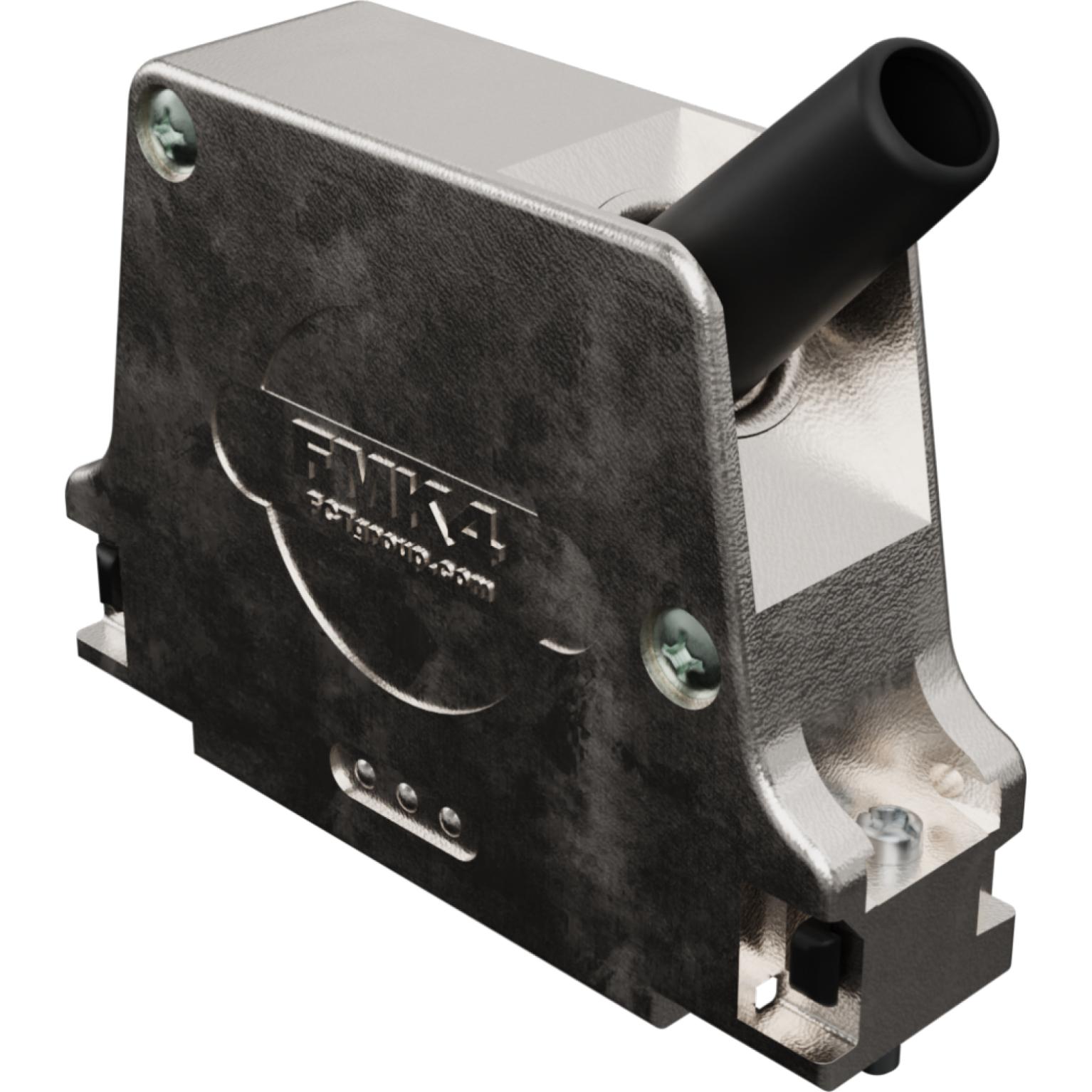 Molex-1727040101 Schrumpfbalgenadapter Hood 45° 4 Shell Size Nickel Zinc Die Cast