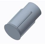 515 Optopipe® Light Pipe Single Element 515-131x-xxxxF with Vertical Position Lenses and Countersink/Flush-mount options