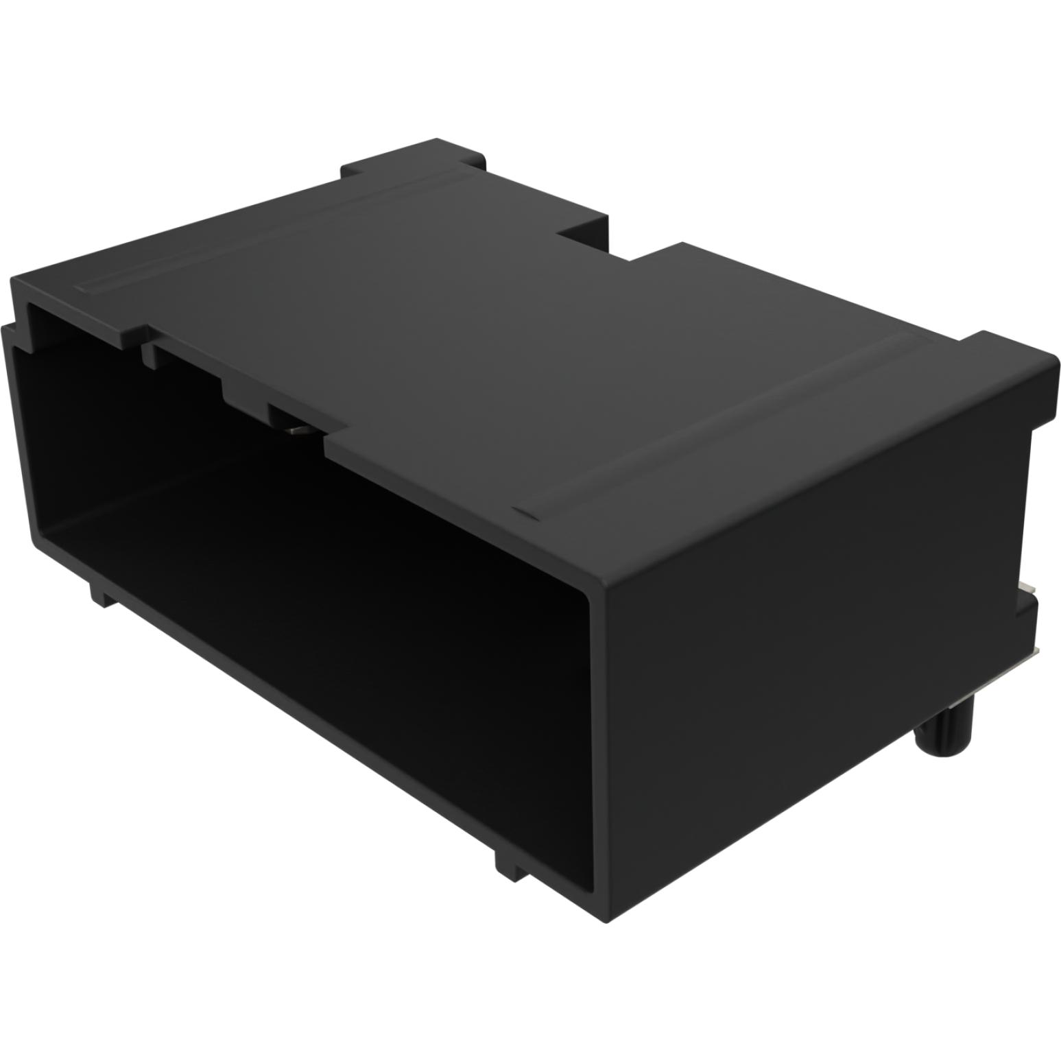 Molex-0307005241 Steckverbinderleisten und Leiterplattenbuchsen Conn Shrouded Header (4 Sides) HDR 24 POS 2.54mm Solder RA Thru-Hole H-DAC 64 Tray