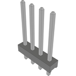 Conn Unshrouded Header HDR 4 POS 2mm Solder ST Top Entry Thru-Hole Bulk