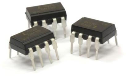 Lite-On Technology-6N136M Optoisolateur de sortie de transistor et photovoltaïque Optocoupler DC-IN 1-CH Transistor With Base DC-OUT 8-Pin PDIP
