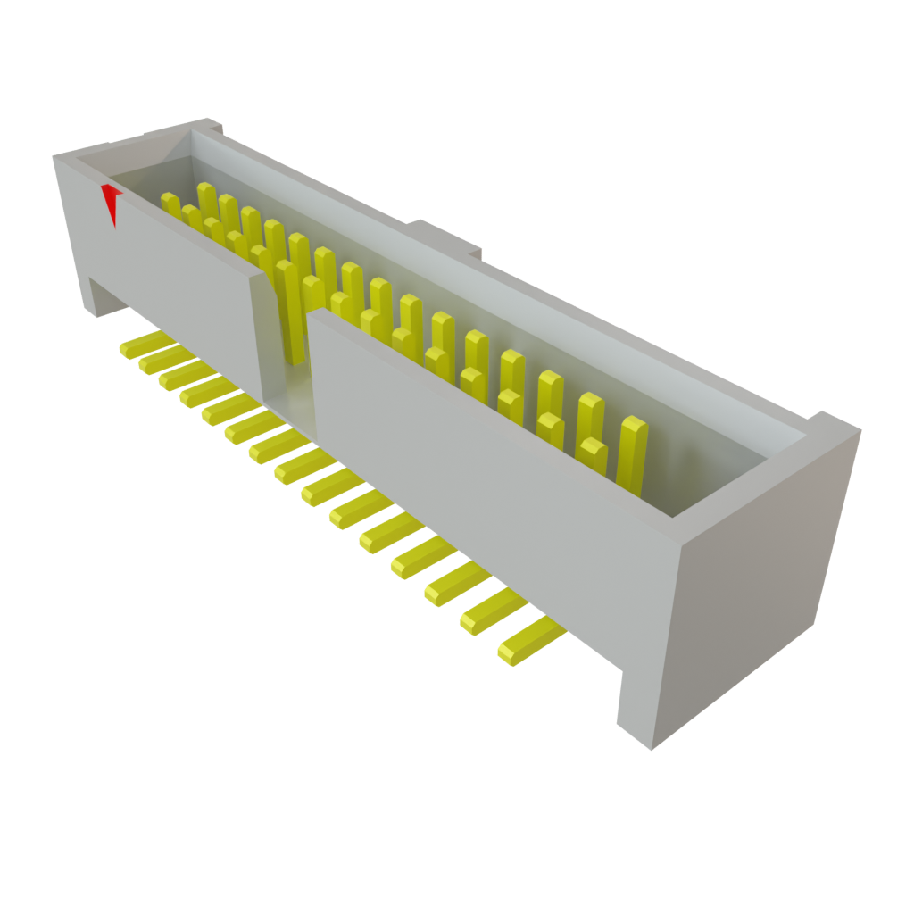 Samtec-SHF-115-01-L-D-SM Piastre connettori e prese PCB Conn Shrouded Header (4 Sides) HDR 30 POS 1.27mm Solder ST Top Entry SMD Tube