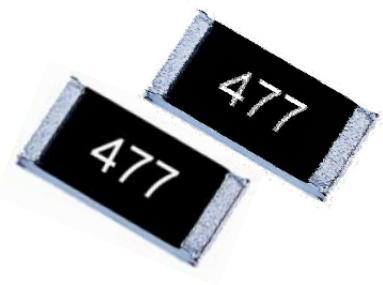 Stackpole Electronics-HMC1206JT200M Ensamble fijo de resistor en una sola superficie Res Thick Film 1206 200M Ohm 5% 0.25W(1/4W) ±500ppm/°C Pad SMD T/R