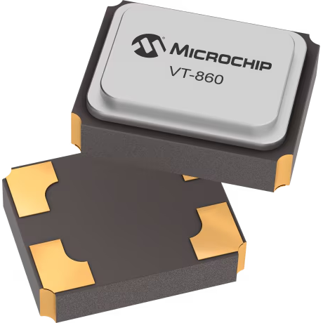 Microchip Technology-VT-860-JFH-507E-26M0000000 Oscillatore controllato Oscillator VC-TCXO 26MHz ±2ppm (Tol) ±0.5ppm (Stability) 10pF Clipped Sinewave 1.8V 4-Pin CSMD T/R