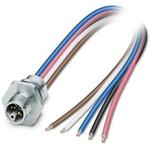 Cable Assembly Assembled Circular 0.2m 16AWG M12 Circular 5 POS M Crimp