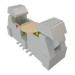 Conn Ejector Header HDR 10 POS 2mm Solder ST Top Entry SMD T/R