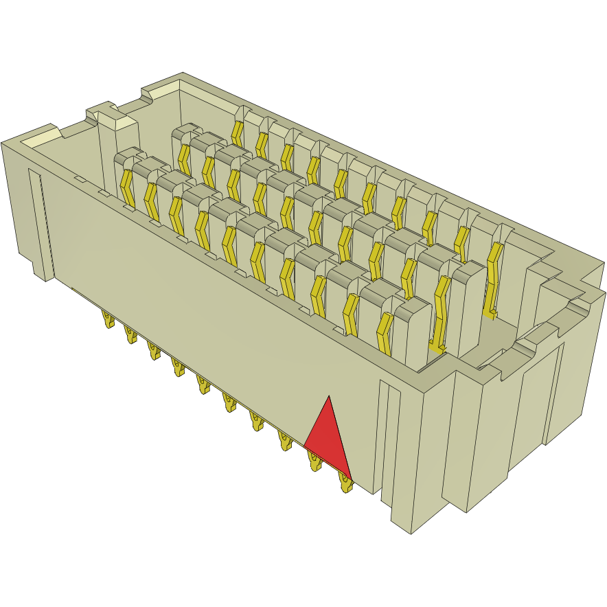 Samtec-SEAFP-10-05.0-S-06-TR 连接器插头及 PCB 插座 Conn Open Pin Field Array F 60 POS 1.27mm Press Fit ST Top Entry Thru-Hole T/R
