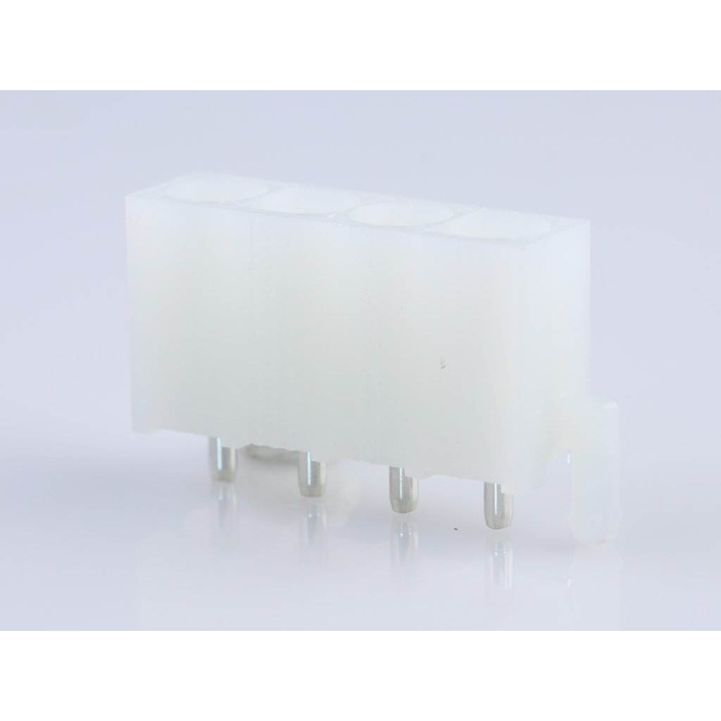 Molex-15-31-1046 Embases de raccordement et réceptacles PCB Conn Wire to Board HDR 4Power POS 6.71mm Solder ST Thru-Hole Bag