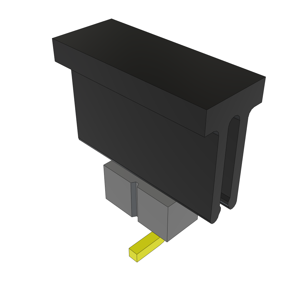 Samtec-TSM-102-01-TM-SV-P-TR Steckverbinderleisten und Leiterplattenbuchsen Conn Unshrouded Header HDR 2 POS 2.54mm Solder ST Top Entry SMD T/R