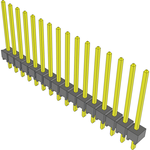 Conn Unshrouded Header HDR 16 POS 2.54mm Solder ST Top Entry Thru-Hole Bulk