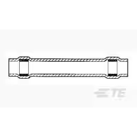 TE Connectivity-D-200-82 Kabelzubehör Cable Accessories Mini Seal Splice Fluoropolymer Transparent Blue Nickel Bag/Box