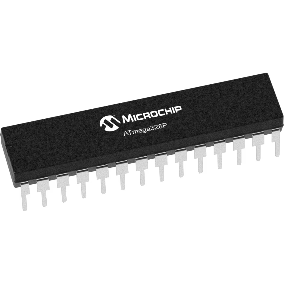Microchip Technology-ATMEGA328P-PU Microcontrollers - MCUs MCU 8-bit AVR RISC 32KB Flash 2.5V/3.3V/5V 28-Pin PDIP W Tube