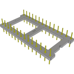 Conn DIP Adapter HDR 28 POS 2.54mm ST Thru-Hole Bulk