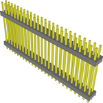 Conn Board Stacker HDR 50 POS 2.54mm Solder ST Top Entry Thru-Hole Bulk