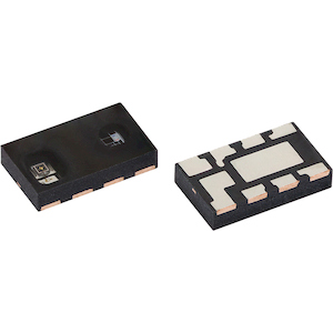 Vishay-VCNL40301X01-GS08 Specialized Sensors Proximity and Ambient Light Sensor Digital Output 3.3V 8-Pin QFN EP T/R Automotive AEC-Q101