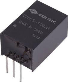 CUI Inc-V7803-1000R DC to DC Converter and Switching Regulator Module Module DC-DC 24VIN 1-OUT 3.3V 1A 3.3W 3-Pin SIP
