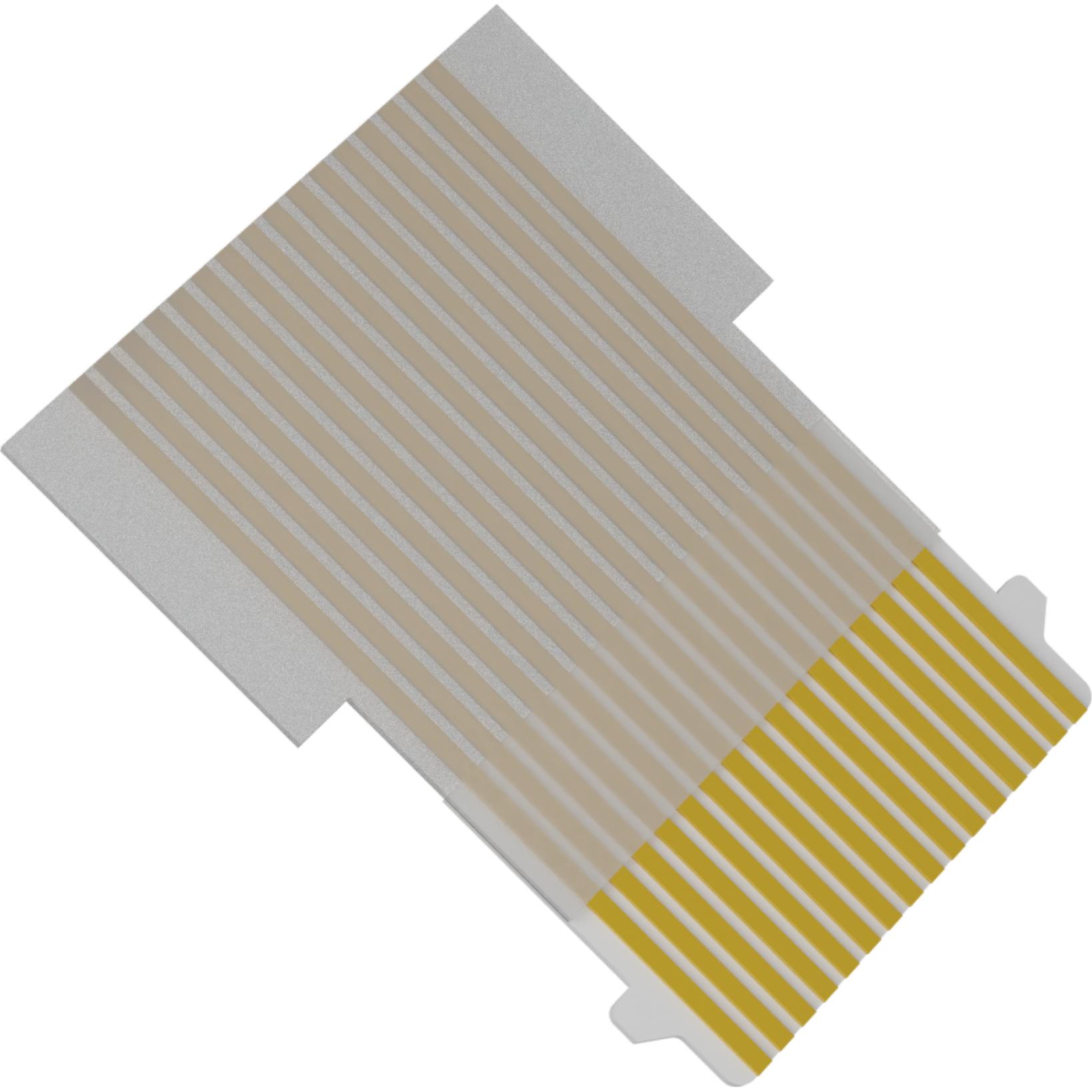 Molex-0150180171 Flachband Kabelbaugruppen Cable Assembly 0.152m 33AWG 0.5mm 16 to 16 POS FFC Jumper to FFC Jumper M-M Premo-Flex™FFC Jumper Bag