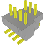 Conn Unshrouded Header HDR 7 POS 1mm Solder ST SMD TIGER CLAW™ Tube