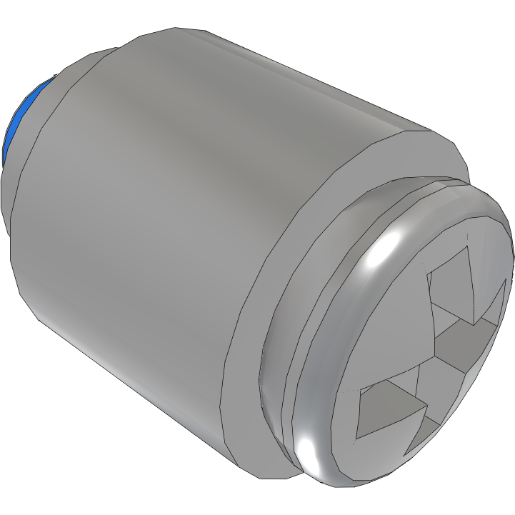 Samtec-SO-0515-01-01-02-L Distanzhülsen Standoff Round Swage F 4-40-THD Stainless Steel 303