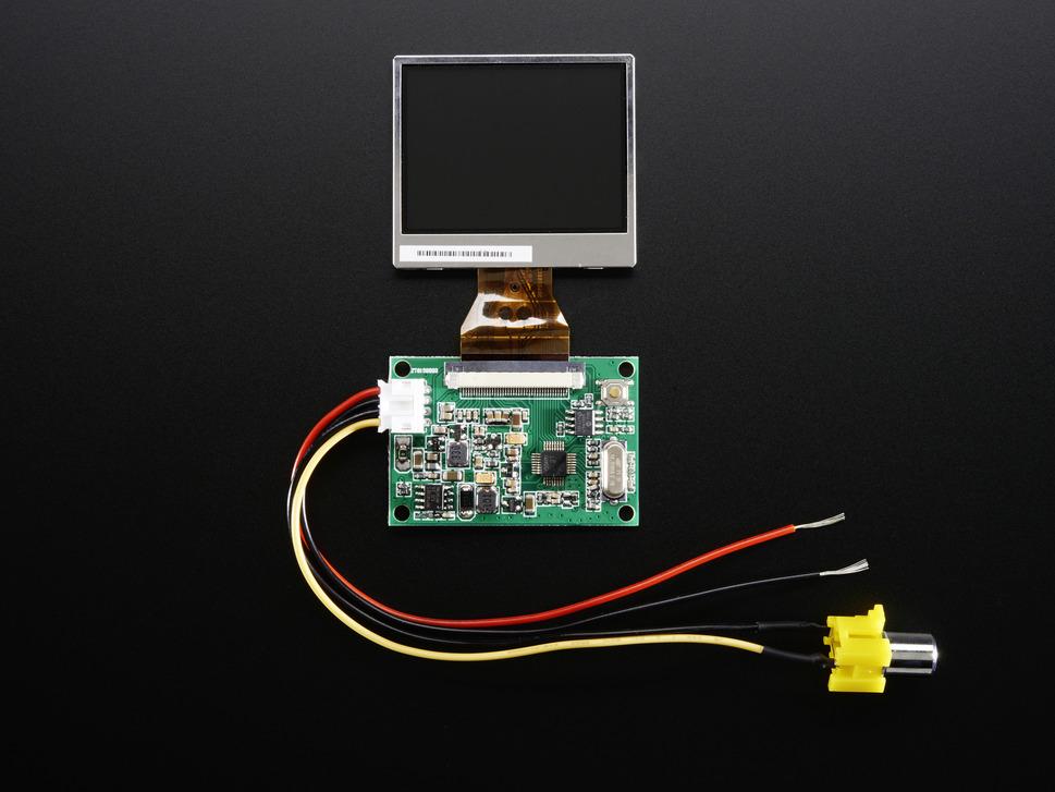 Adafruit Industries-911 Moduli TFT NTSC/PAL TFT Display