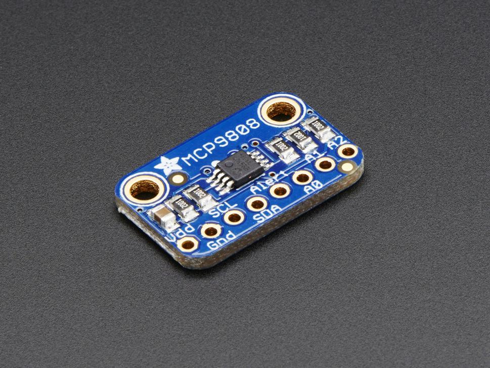 Adafruit Industries-1782 传感器开发电路板和套件 MCP9808 Temperature and Humidity Sensor Breakout Board