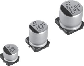 Nichicon-GYE1V181MCW1GS Aluminium-Polymer-Kondensator Cap Aluminum Polymer Hybrid 180uF 35VDC 20%( 8 X 10mm) SMD 0.027 Ohm 2A 4000h 125°C T/R Automotive AEC-Q200