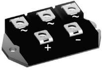 Littelfuse-VUO84-16NO7 Bridge Rectifiers Rectifier Bridge Diode Single 1.6KV 90A 5-Pin PWS-D Flat Box