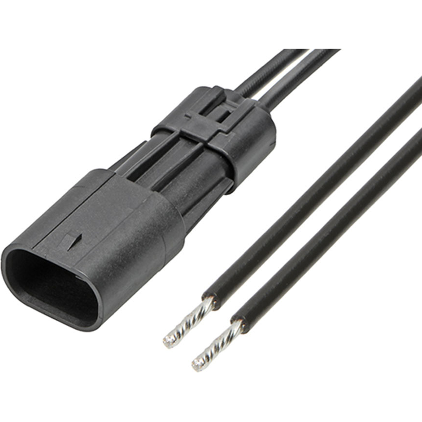 Molex-2166231021 Assemblage de câble autre Cable Assembly UL 11028 0.15m 16AWG Wire to Board 2 POS M Crimp Bag