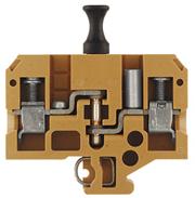 Weidmuller-0324120000 Steckverbinder, Klemmenblöcke Conn Disconnect Terminal Block 2 POS Screw T DIN Rail 25A