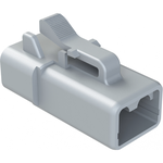 Conn Housing M 2 POS Crimp ST Cable Mount Gray