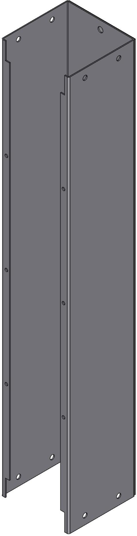 Hammond Manufacturing-CWSC424NK Verdrahtungskanäle LAY IN WIREWAY DESIGNED TO ENSURE ELECTRICAL CONTINUITY Ducts