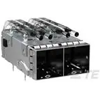 TE Connectivity-2274684-1 Connettore SCSI Conn Mini-SAS RCP 72 POS 0.75mm Press Fit RA Thru-Hole 72 Terminal 2 Port Box/Tray