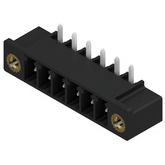 Weidmuller-1037040000 Embases de raccordement et réceptacles PCB Conn Wire to Board HDR 6 POS 3.81mm Solder RA Thru-Hole Box