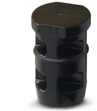 PHOENIX CONTACT-3062029 电缆配件 Filler plugs, length: 20 mm, diameter: 13 mm, color: black