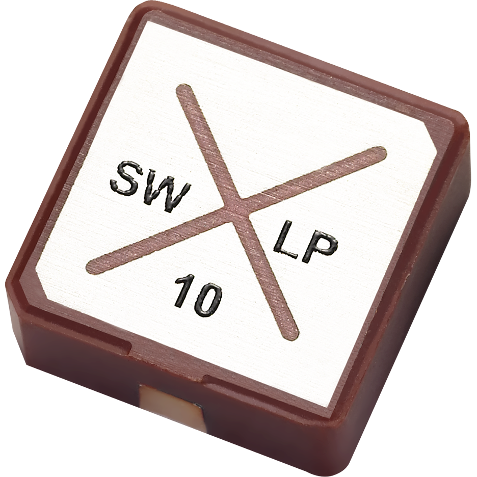 taoglas-SWLP.2450.10.4.A.02 Antenne Antenna Patch -5.62dBi Gain 2500MHz 2-Pin CSMD T/R