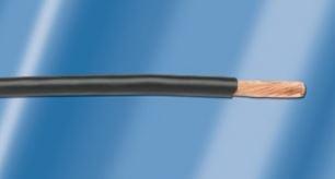 Alpha Wire-2842/1 BK005 Multi-Chip-Package-Speicher Hook-up Wire 28AWG 30.48m 0.63mm Silver Plated Copper Black 250VAC Spool