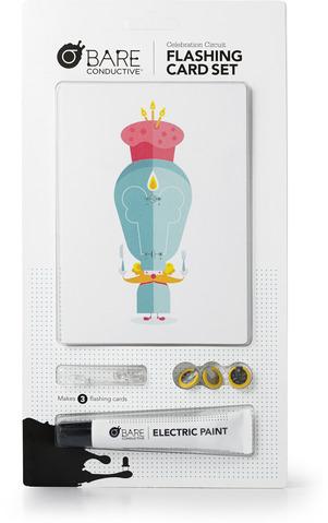 Adafruit Industries-1653 杂项产品 Bare Flashing Card Set - Celebration Circuit