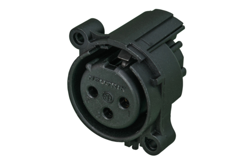 Neutrik Group-NC3FAAH-0 Raccordement audio et vidéo Conn XLR Connector F 3 POS Solder RA Thru-Hole 3 Terminal 1 Port