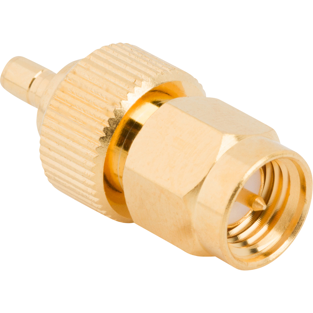 Amphenol RF-242200 Raccordement FR Conn SMA-SSMB Adapter 0Hz to 4GHz 50Ohm ST PL/F Gold