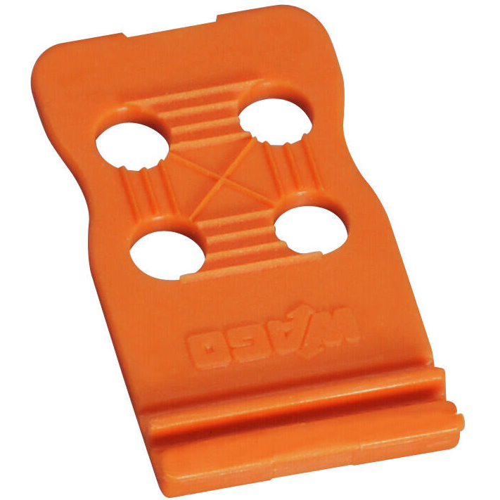 WAGO-734-228 连接器配件 Connector Accessories Strain Relief Plate Straight Polyamide 6/6 Orange Box