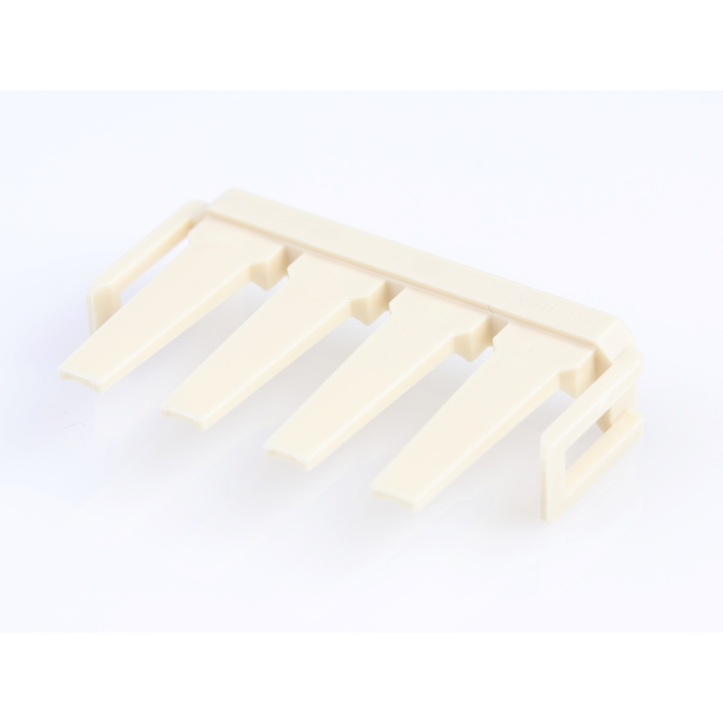 Molex-1054150004 Accessoires de raccordement Connector Accessories Terminal Position Assurance Straight Nylon Natural Mega-Fit Bag